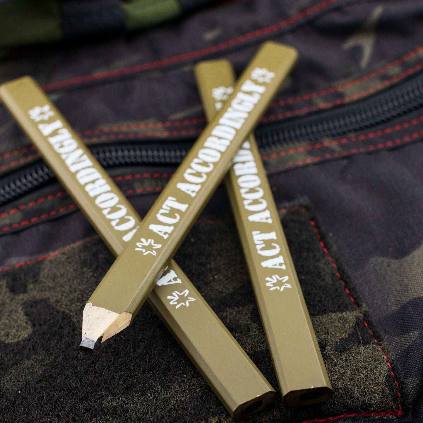 Act Accordingly Carpenters Pencils (3pack)
